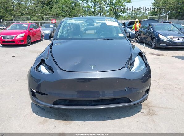 7SAYGDEE5SF284744 2025 TESLA MODEL Y Серый Вид задней части салона