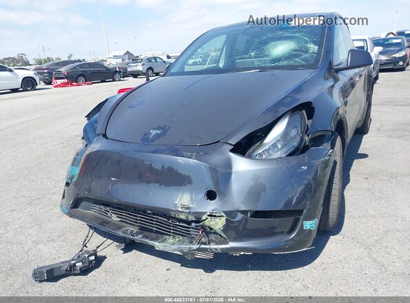7SAYGDEE5SF285425 2025 TESLA MODEL Y Dark Blue Вид спереди