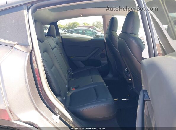 7SAYGDEE5SF285425 2025 TESLA MODEL Y Dark Blue Вид наклейки с VIN-кодом