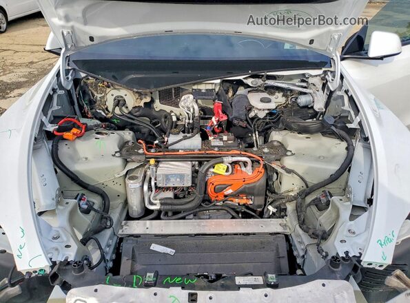 7SAYGDEE5SF290334 2025 TESLA MODEL Белый Вид задней части салона