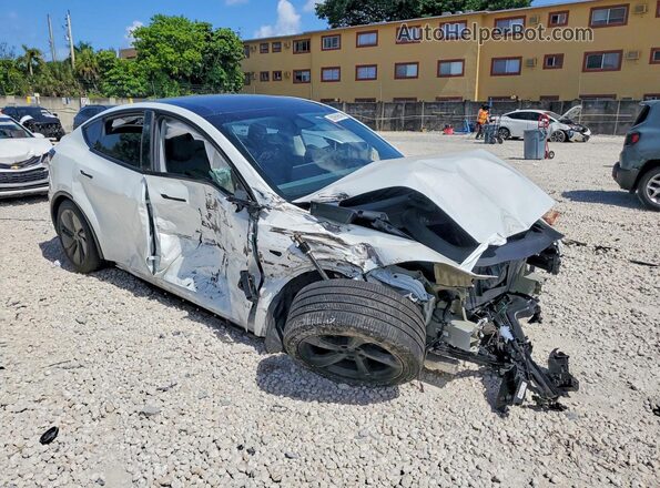 7SAYGDEE5TA414097 2026 TESLA MODEL White Przód prawy