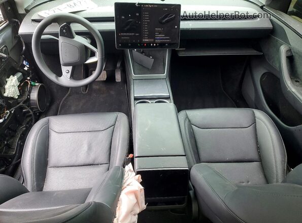 7SAYGDEE5TA486286 2026 TESLA MODEL Gray Dashboard view