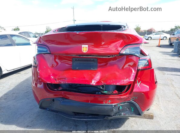 7SAYGDEE6NF368964 2022 TESLA MODEL Y Red Vista frontal