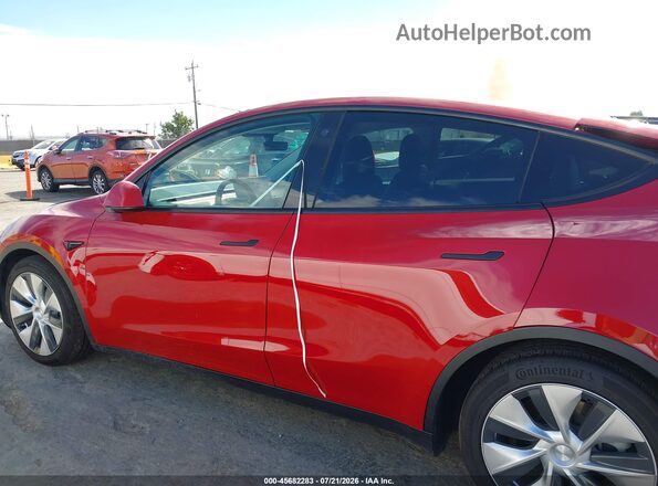 7SAYGDEE6NF368964 2022 TESLA MODEL Y Red Vista interior de 360 grados