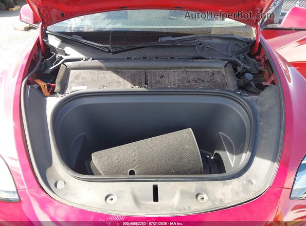 7SAYGDEE6NF368964 2022 TESLA MODEL Y Red Vista trasera