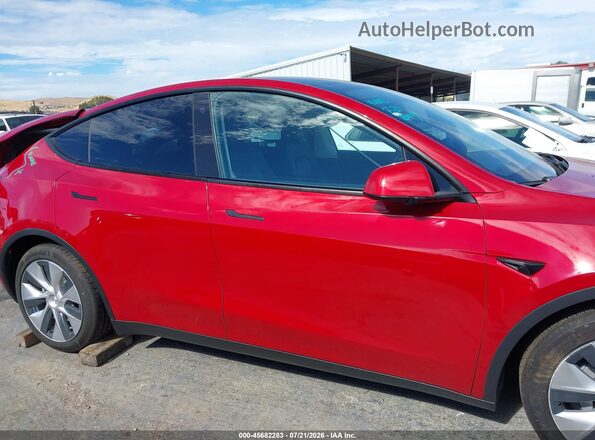 7SAYGDEE6NF368964 2022 TESLA MODEL Y Red Vista interior trasera