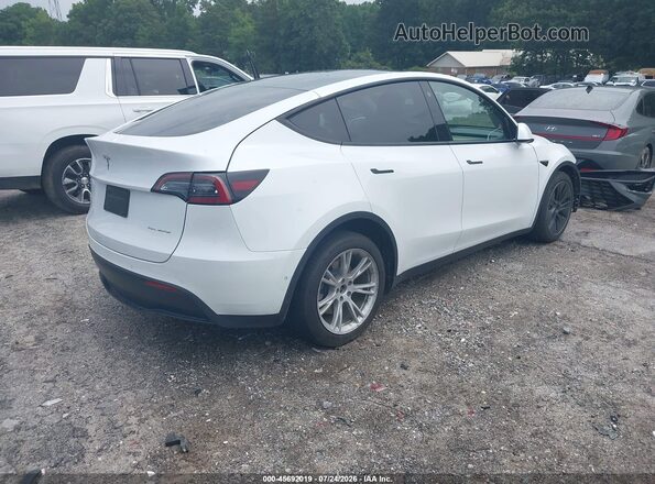 7SAYGDEE6NF371251 2022 TESLA MODEL Y White Rear right