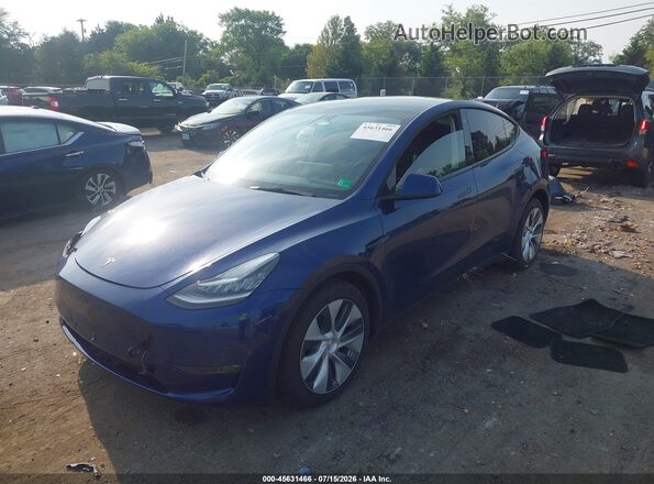 7SAYGDEE6NF372867 2022 TESLA MODEL Y Blue Front left