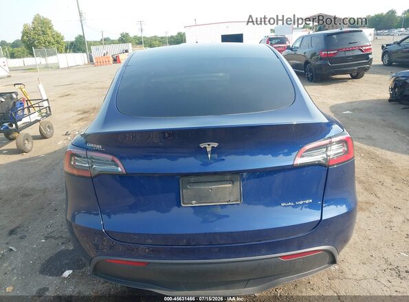 7SAYGDEE6NF372867 2022 TESLA MODEL Y Blue 
