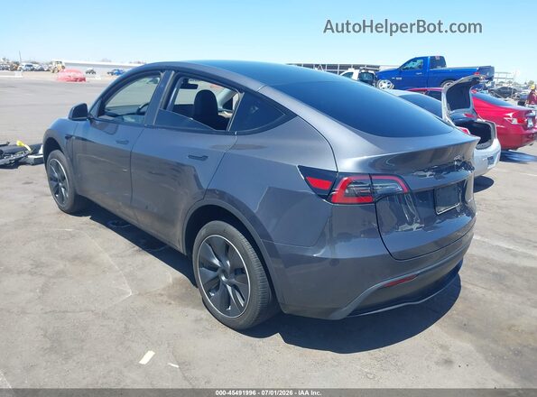 7SAYGDEE6PA210950 2023 TESLA MODEL Y Gray Rear left
