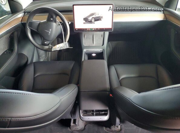 7SAYGDEE6PF599866 2023 TESLA MODEL Gray Vista del salpicadero