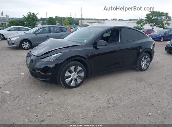7SAYGDEE6PF757591 2023 TESLA MODEL Y Black Vista tres cuartos delantera izquierda