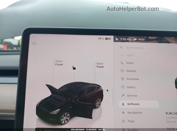 7SAYGDEE6PF757591 2023 TESLA MODEL Y Black 