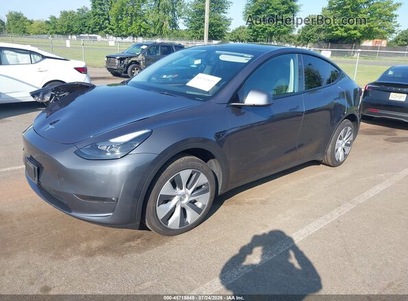 7SAYGDEE6PF859117 2023 TESLA MODEL Y Gray Передня ліва чверть