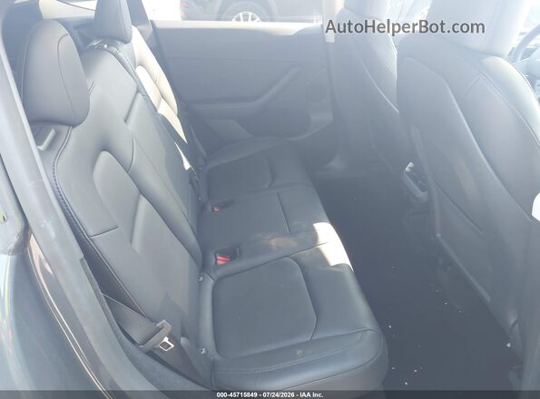 7SAYGDEE6PF859117 2023 TESLA MODEL Y Gray Вид наклейки з VIN-кодом