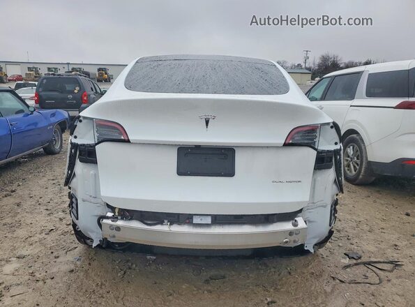 7SAYGDEE6PF868271 2023 TESLA MODEL White უკანა ხედი
