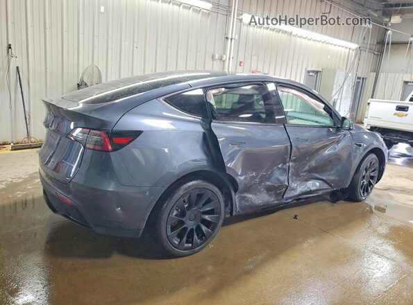 7SAYGDEE6PF919851 2023 TESLA MODEL Gray Задня права чверть