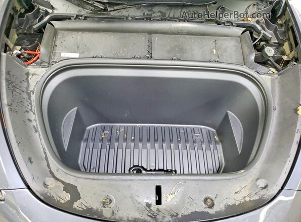 7SAYGDEE6PF919851 2023 TESLA MODEL Gray Вид задньої частини салону