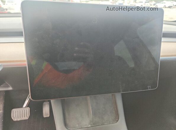 7SAYGDEE6PF923950 2023 TESLA MODEL Gray Սարքավորումների վահանակի տեսք