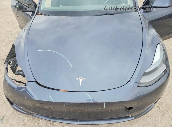7SAYGDEE6PF923950 2023 TESLA MODEL Gray Շարժիչի բաժամունքի տեսք