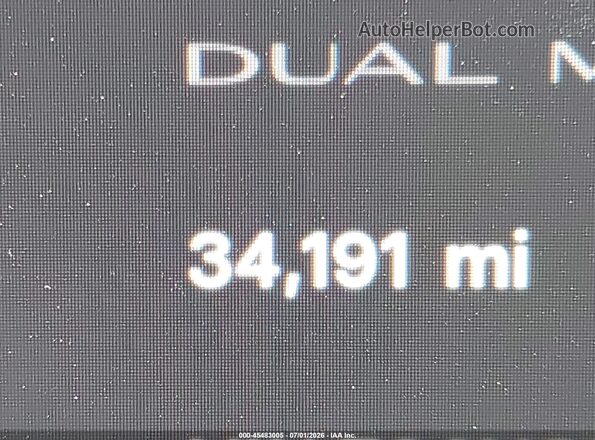 7SAYGDEE6RA217626 2024 TESLA MODEL Y Серый Вид задних сидений