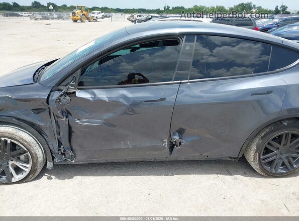 7SAYGDEE6RA217626 2024 TESLA MODEL Y Серый Вид задней части салона