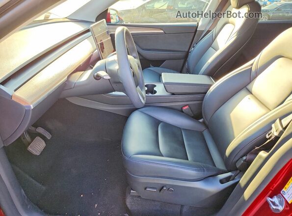 7SAYGDEE6RA248942 2024 TESLA MODEL Red Vista interior delantera