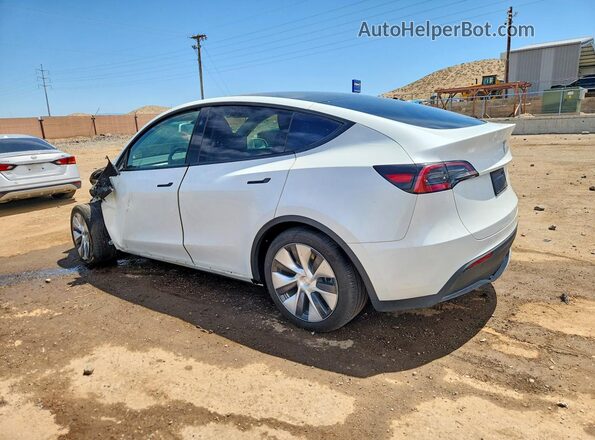 7SAYGDEE6RA259598 2024 TESLA MODEL White უკანა მარცხენა