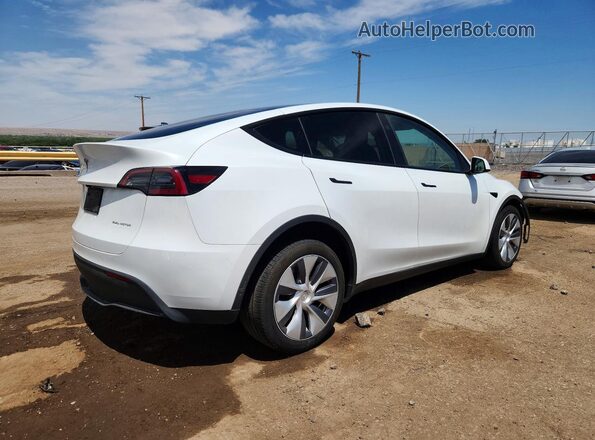 7SAYGDEE6RA259598 2024 TESLA MODEL White უკანა მარჯვენა