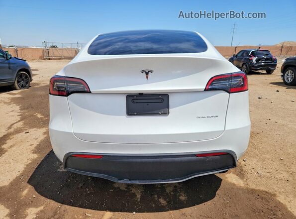 7SAYGDEE6RA259598 2024 TESLA MODEL White უკანა ხედი