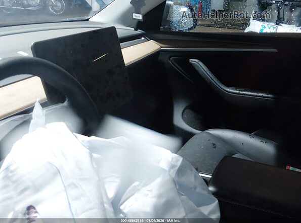 7SAYGDEE6RA325535 2024 TESLA MODEL Y Gray Հետևի նստատեղերի տեսք