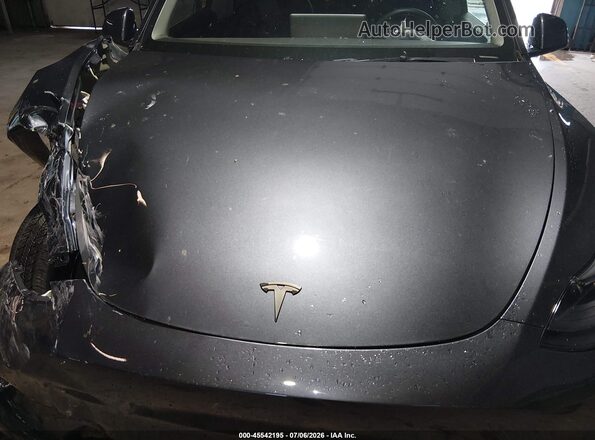 7SAYGDEE6RA325535 2024 TESLA MODEL Y Gray Հետևի տեսք