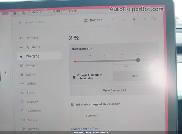 7SAYGDEE6RF150822 2024 TESLA MODEL Y Gray 