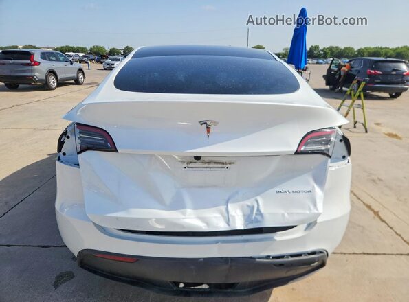 7SAYGDEE6SA342230 2025 TESLA MODEL Белый Вид сзади