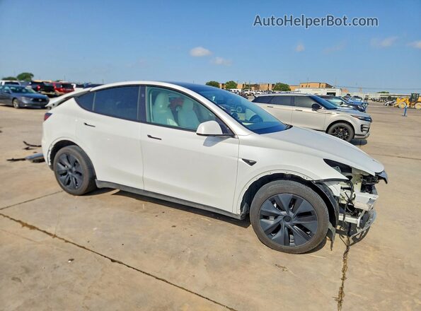 7SAYGDEE6SA342230 2025 TESLA MODEL Белый Передняя правая четверть