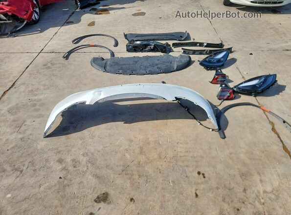 7SAYGDEE6SA342230 2025 TESLA MODEL Белый Вид подкапотного пространства