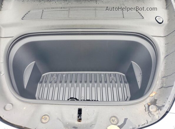 7SAYGDEE6SF297793 2025 TESLA MODEL Silver Вид задньої частини салону