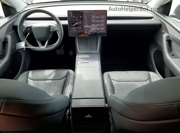 7SAYGDEE6TA488998 2026 TESLA MODEL Черный Вид панели приборов