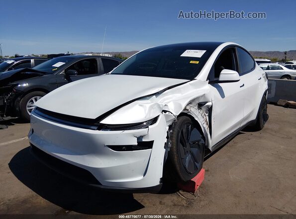 7SAYGDEE6TF362675 2026 TESLA MODEL Y White Przód lewy