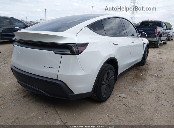 7SAYGDEE6TF637610 2026 TESLA MODEL Y White Trasero derecho