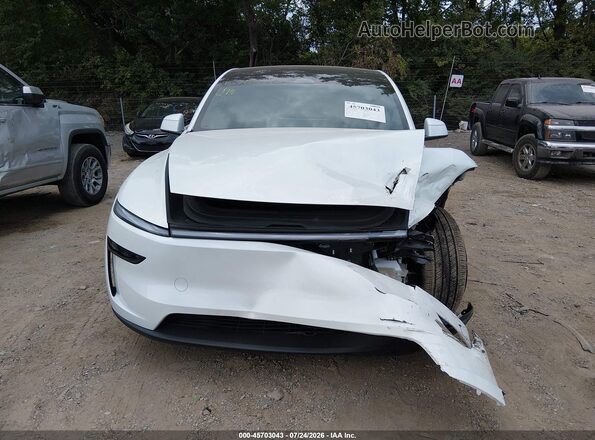 7SAYGDEE6TF637610 2026 TESLA MODEL Y White Vista del cuadro de instrumentos