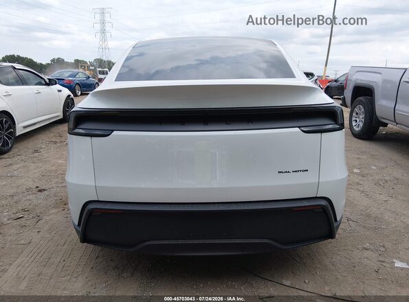 7SAYGDEE6TF637610 2026 TESLA MODEL Y White 