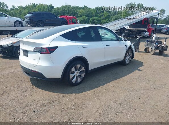 7SAYGDEE7NA009992 2022 TESLA MODEL Y Белый Задняя правая четверть