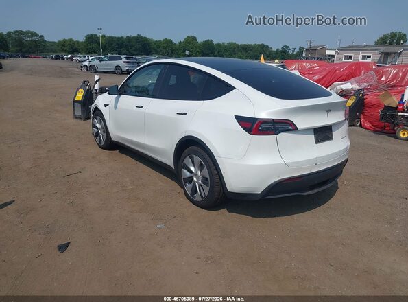 7SAYGDEE7NA009992 2022 TESLA MODEL Y Белый Задняя левая четверть