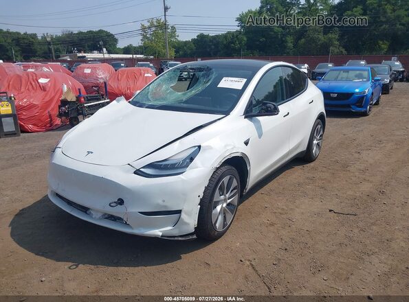 7SAYGDEE7NA009992 2022 TESLA MODEL Y Белый Вид спереди