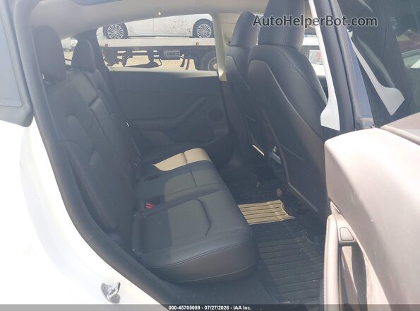 7SAYGDEE7NA009992 2022 TESLA MODEL Y Белый Вид наклейки с VIN-кодом