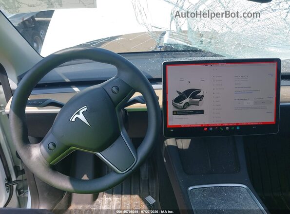 7SAYGDEE7NA009992 2022 TESLA MODEL Y Белый 