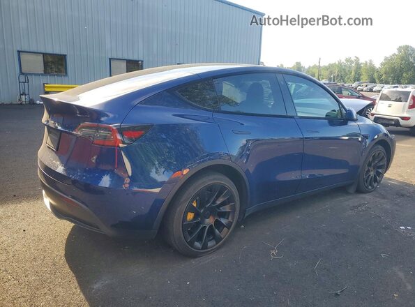 7SAYGDEE7NF344995 2022 TESLA MODEL Blue Tył prawy