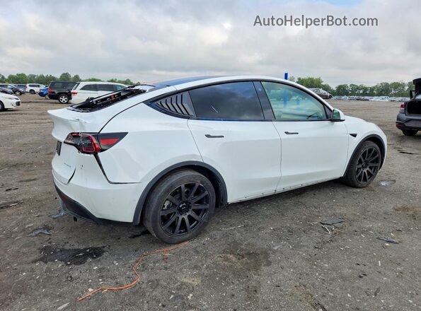 7SAYGDEE7NF370481 2022 TESLA MODEL White უკანა მარჯვენა