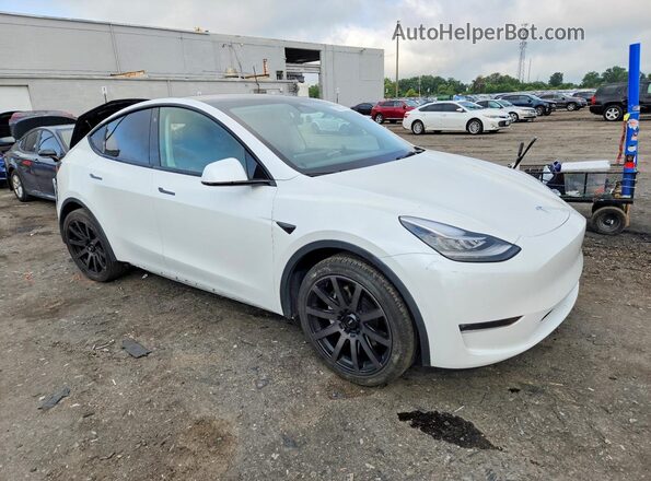 7SAYGDEE7NF370481 2022 TESLA MODEL White წინა მარჯვენა